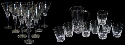 Lot 282 - A part suite of table glassware, comprising...