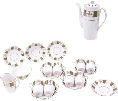 Lot 31 - A Spode porcelain Persia pattern part coffee...