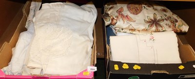Lot 2065 - Various table linen, some worked, etc. (a...