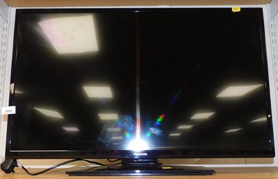 Lot 2085 - A Panasonic 32" television, with lead, lacking...