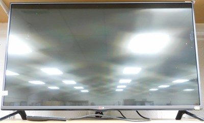 Lot 2087 - A LG 42" television, with lead and remote.