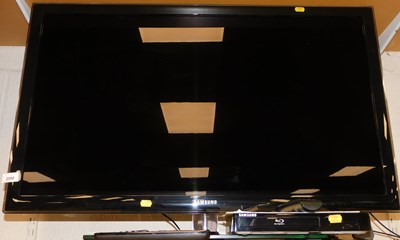 Lot 2088 - A Samsung 37" television, with lead and remote,...