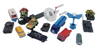 Lot 138 - Dinky Corgi and other play worn diecast,...