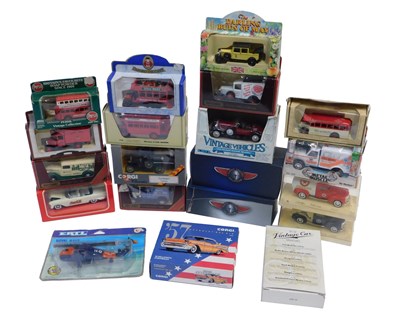 Lot 130 - Corgi, Oxford, Matchbox and other boxed...