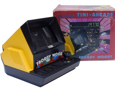 Lot 134 - A V-Tech electronic T1N1-Arcade Froggy...
