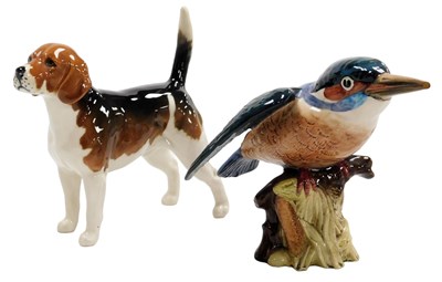 Lot 395 - A Beswick pottery figure of a...
