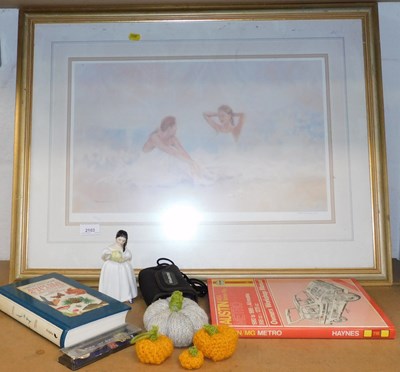 Lot 2103 - Peter Worswick. A study of two seated...