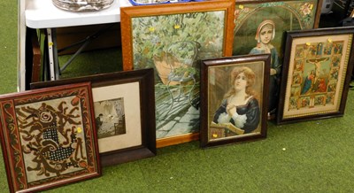 Lot 2176 - Various pictures, prints, etc., to include a...