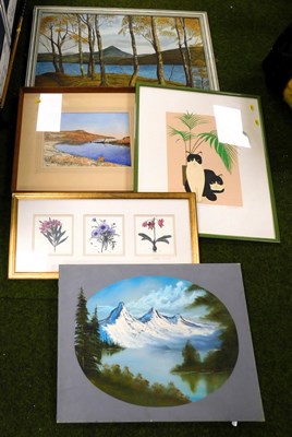 Lot 2178 - Various pictures, prints, etc., to include a...