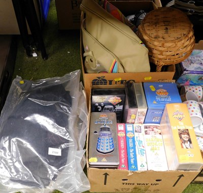 Lot 2180 - Doctor Who VHS tapes, to include The Daleks...