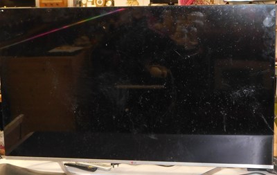 Lot 2155 - An LG 55" television, serial number...