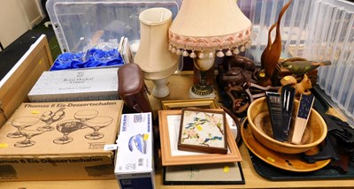Lot 2199 - General household effects, to include boxed...