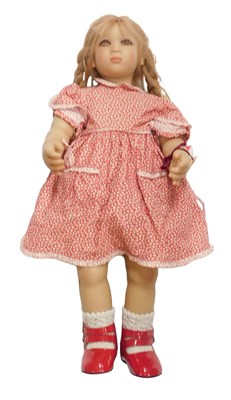 Lot 448 - An Annette Himstedt Anna doll, 64cm high.