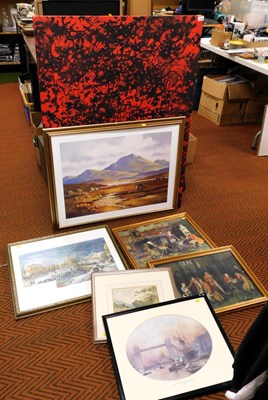 Lot 2268 - Various pictures, prints, etc., to include...