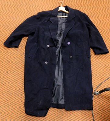 Lot 2279 - A Miss Smith wool and cashmere blue coat,...