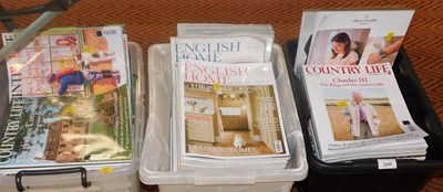 Lot 2290 - A large quantity of Country Life magazines. (3...