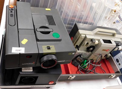 Lot 2297 - A Leitz Pradovit C1500 projector, an MC...