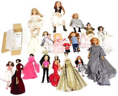 Lot 451 - Assorted collector's and other dolls. (a...
