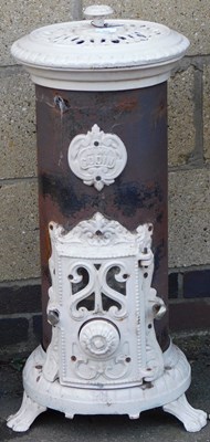 Lot 499 - A late 19thC Al Mon Godin painted cast iron...