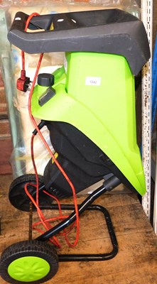 Lot 1042 - A Marko electric garden shredder, together...