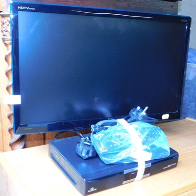 Lot 1068 - A Samsung 22" monitor, T22D390, together with...