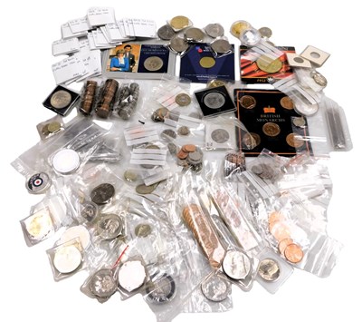 Lot 480 - British silver and copper coinage, including...