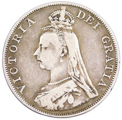 Lot 492 - A Queen Victorian double florin 1888.