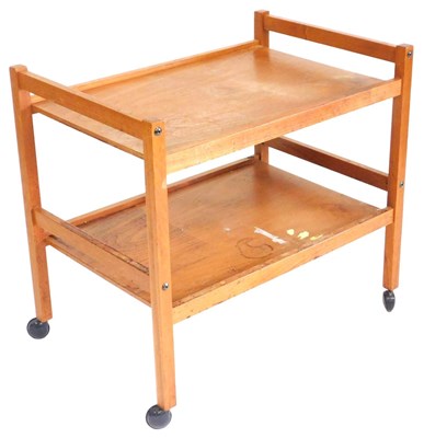 Lot 839 - A BRDR Furbo Danish teak two tier trolley,...