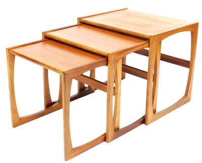 Lot 545 - A nest of G-Plan teak occasional tables,...