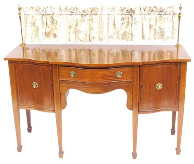 Lot 551 - An early 20thC Georgian style serpentine...