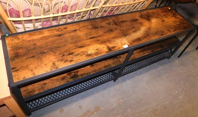 Lot 1150 - A contemporary television or low room unit,...