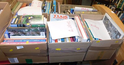 Lot 1185 - Various books relating to shipping, military...