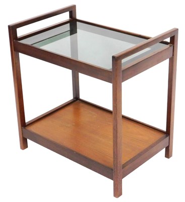 Lot 587 - A mid century teak occasional table, probably...