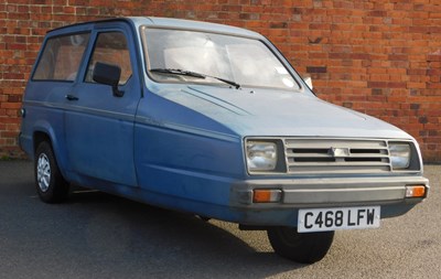 Lot 4 - A 1985 Reliant Rialto 2GLS 848cc, Registration...