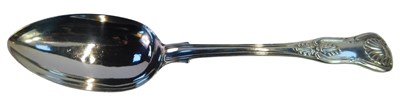 Lot 245 - A Victorian silver King's pattern serving...