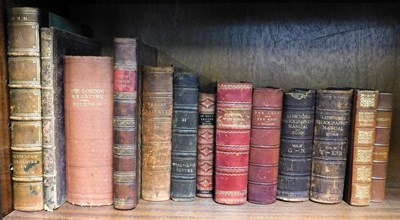 Lot 261 - 19thC and later leather bindings, to include...