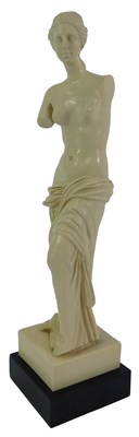 Lot 142 - A 20thC resin sculpture, modelled as the Venus...