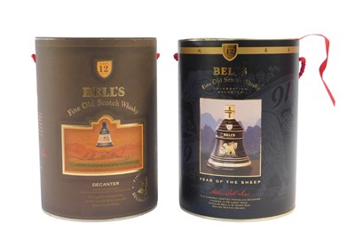 Lot 17 - Two Bell's Scotch whisky decanters, comprising...