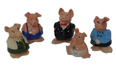 Lot 164 - A Wade NatWest pig money bank...
