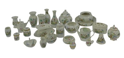 Lot 193 - A group of Aynsley Wild Tudor pattern...