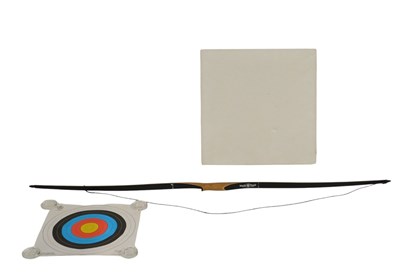 Lot 199 - A Buck Trail Tradition archery bow, together...