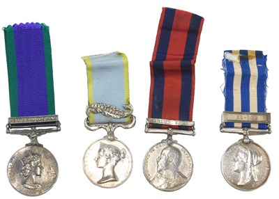 Lot 221 - A collection of four replica restrike medals,...