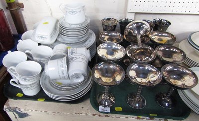 Lot 2002 - A Diane pattern part dinner service, decorated...