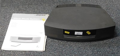 Lot 2011 - A Bose Wave music system, with manual.