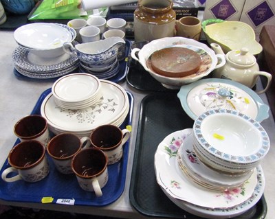 Lot 2048 - Ceramics, including part teawares, Carltonware...