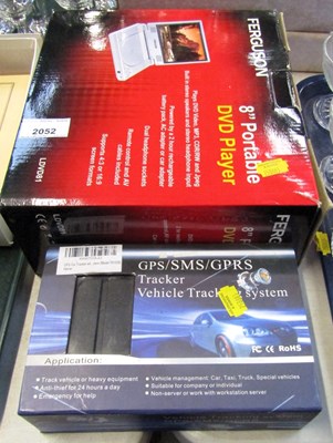 Lot 2052 - A Ferguson 8" portable DVD player, Model No....