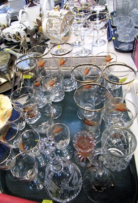 Lot 2055 - Glassware, including drinking glasses...