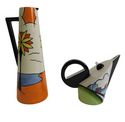 Lot 366 - Lorna Bailey ceramics, comprising a Deco house...
