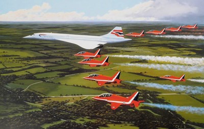 Lot 380 - Stephen Brown. The Jubilee Flight, signed...