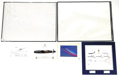 Lot 388 - A group of aviation related pictures, to...